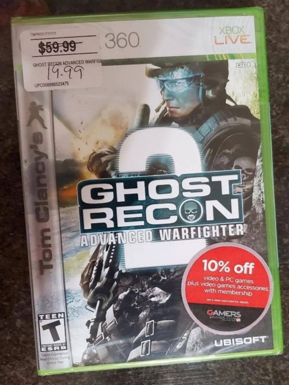 Three Video Games XBOX And PC. Starcraft | Battlefield | Ghost Recon